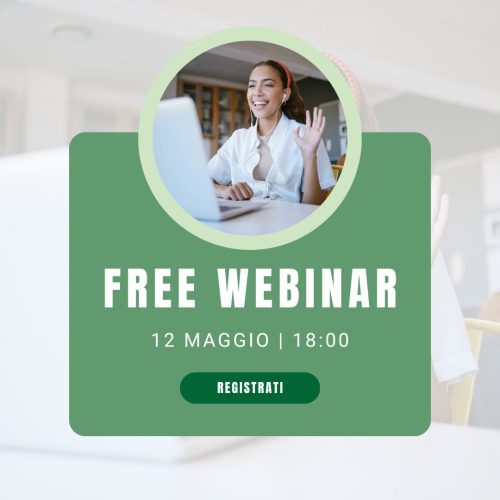 Webinar Lunedi 12 Maggio ore 18